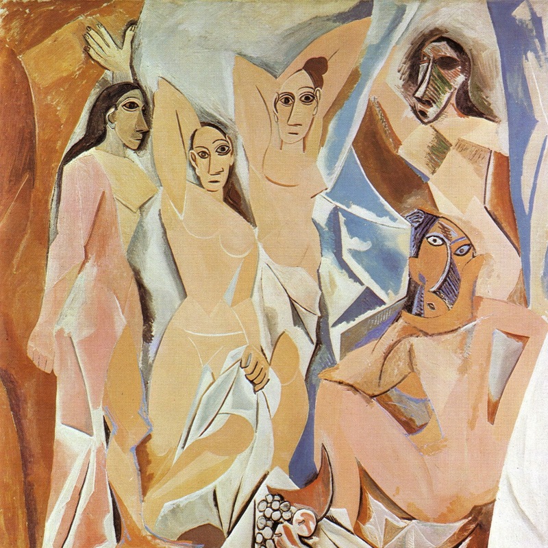 Pablo Picasso, Les Demoiselles d’Avignon (1907)