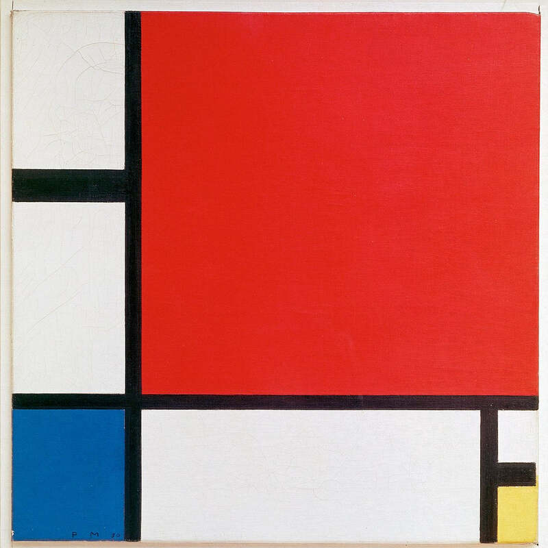 Piet Mondrian, Composition with Red, Blue and Yellow (1930)